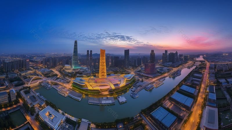 夜幕下的城市背景,高清,摄影图,摄影图片,图片大全,摄影图免费下载
